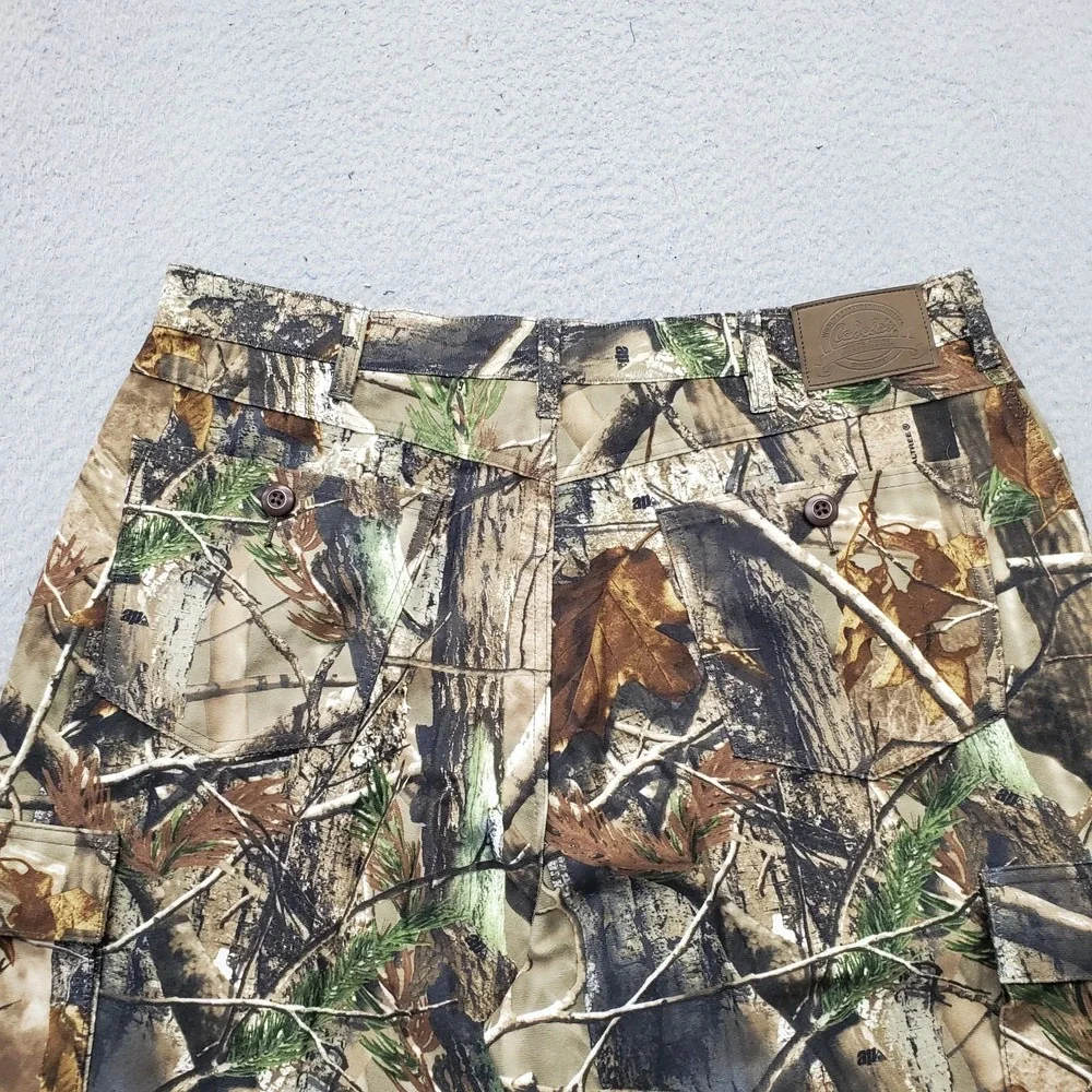 Cabela's Hunting Cargo Pants Mens 38 Multi AP Camo Realtree Straight Leg Hiking